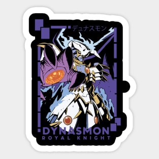 digimon royal knights dynasmon Sticker